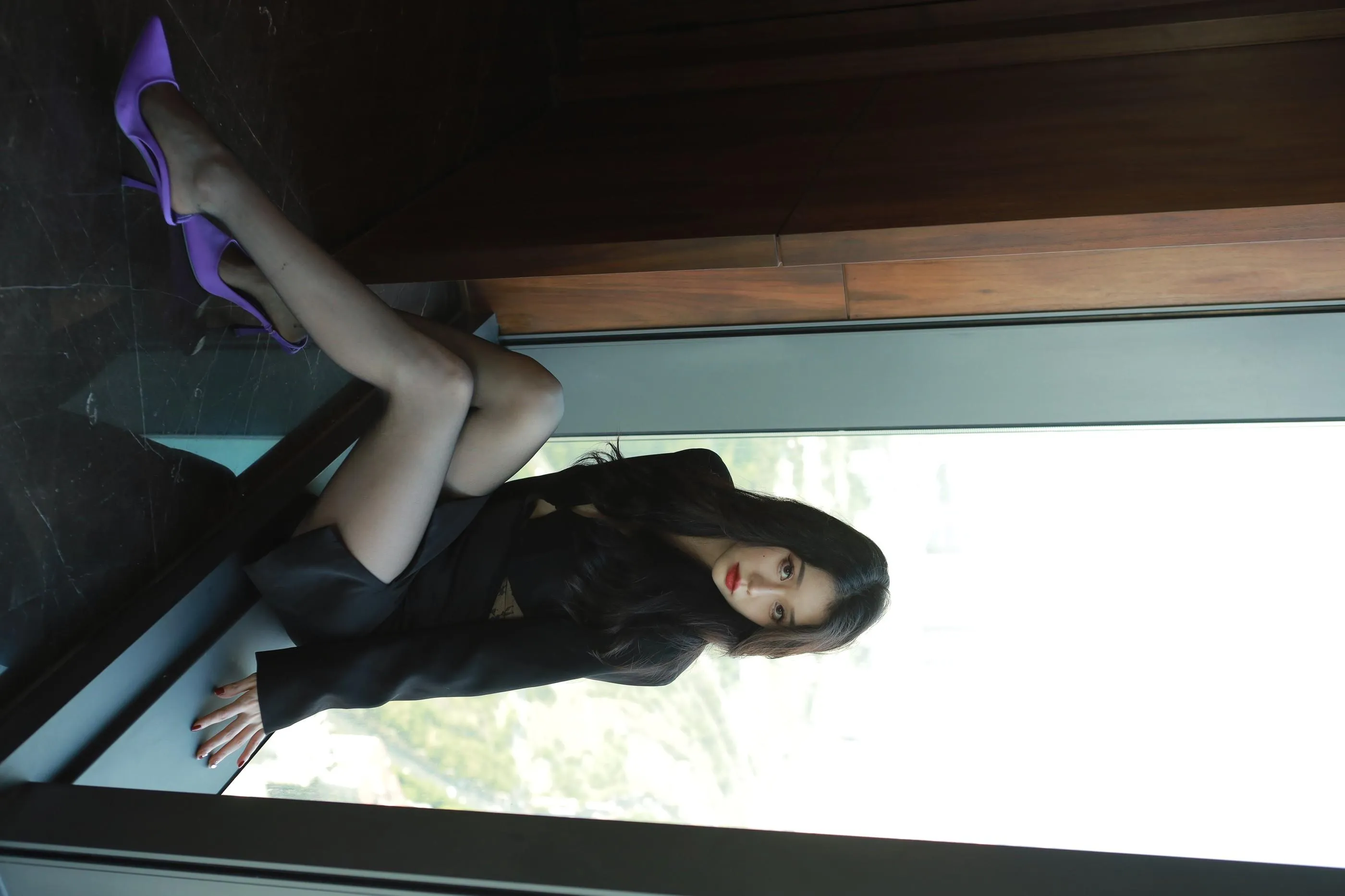Sia不吃鱼 – NO.007 黑丝玉足 [88P]插图5